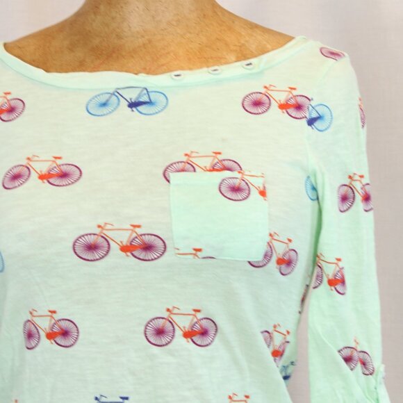 Postmark Bicycles Three-Quarter Lenght Sleeve Top - Picture 2 of 9